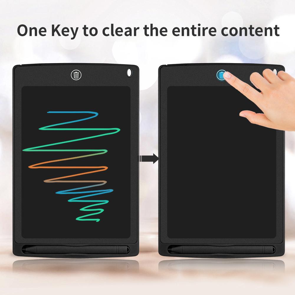 Hardbound 8.5 Inch LCD Writing Pad