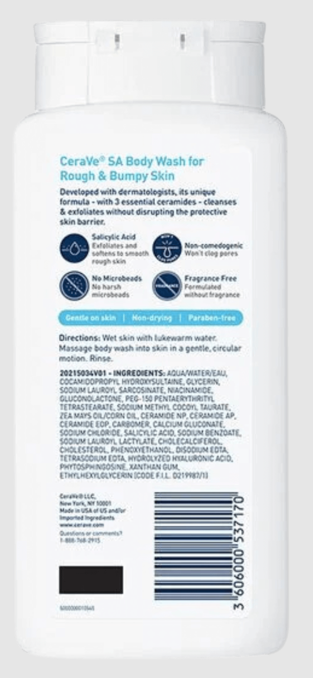 SA Body Wash For Rough & Bumpy Skin – 296ml