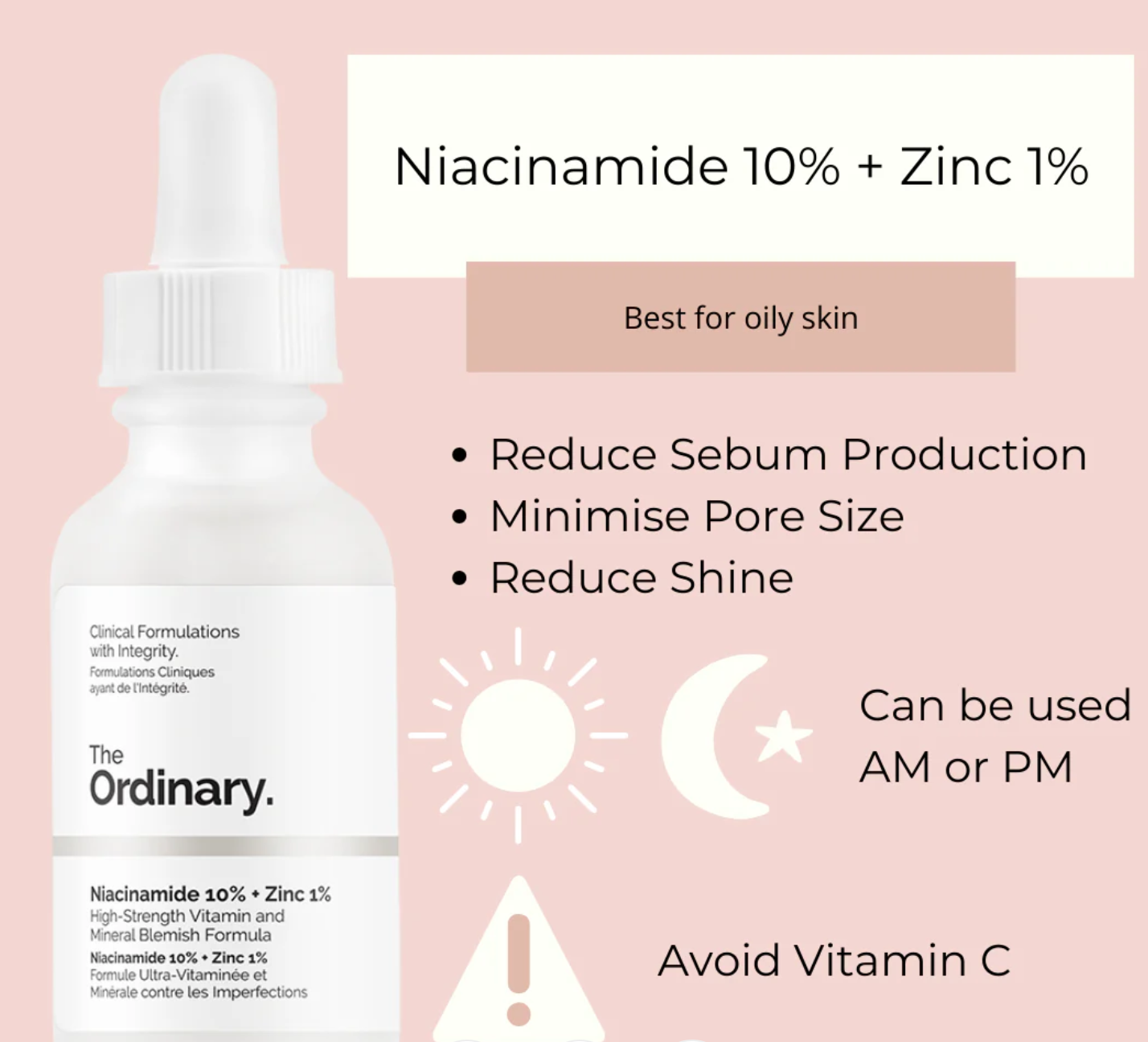Ordinary Niacinamide 10% + Zinc 1% (Pack Of 2)