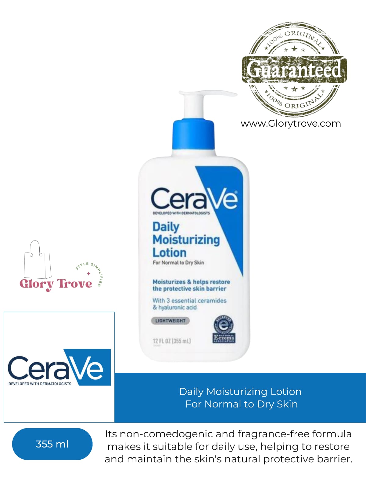 Daily Moisturizing Lotion – 355ml