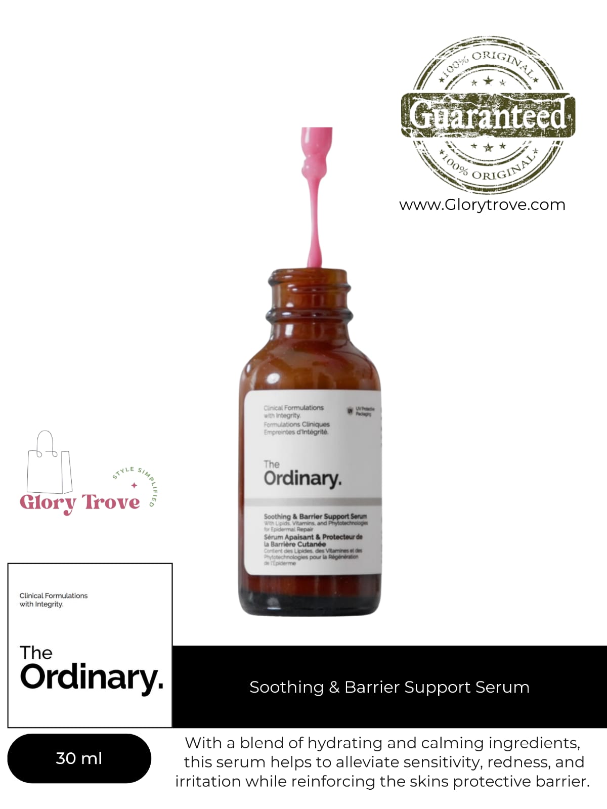 The Ordinary Soothing & Barrier Support Serum – 30 Ml