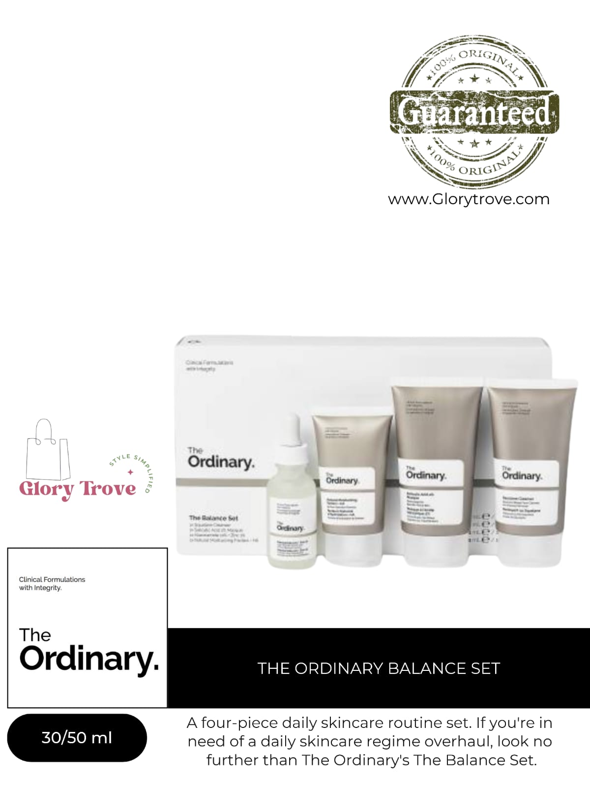 THE ORDINARY BALANCE SET