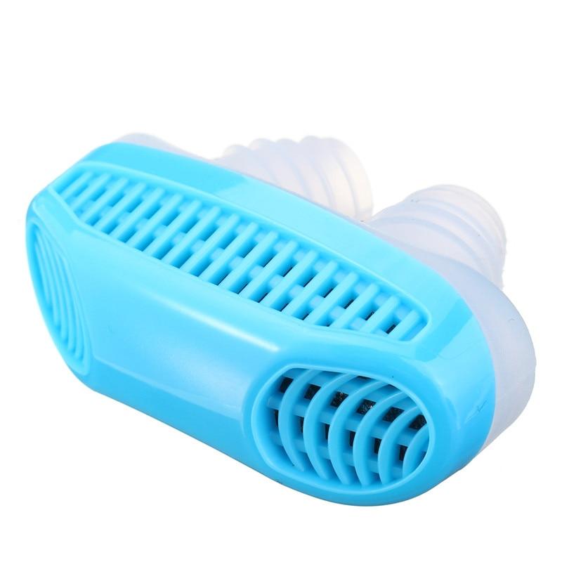 2 in 1 Anti Snore + Air Purifier Magnetic Silicone Snoring Stopper Sleep Device
