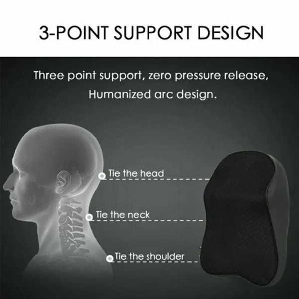 Car Seat Headrest Cushion Memory Foam Pillow Neck Support – Pillow Car Cushion