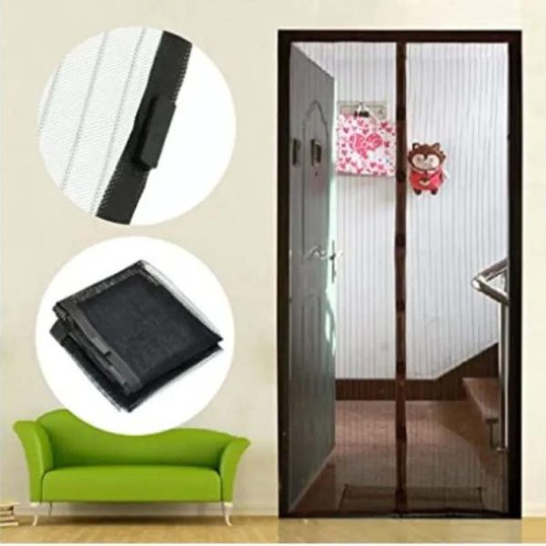 Magic Curtain (Using 18 Powerful Magnets)- Magnetic Screen Door, Magic Curtain Keeps Bugs Out