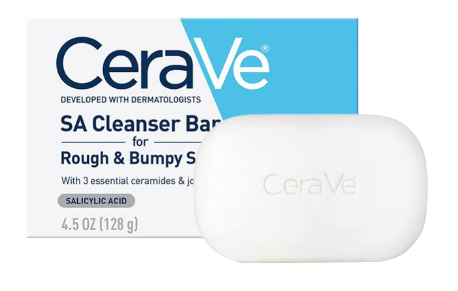 CeraVe- SA Cleanser Bar for Rough & Bumpy Skin 128g