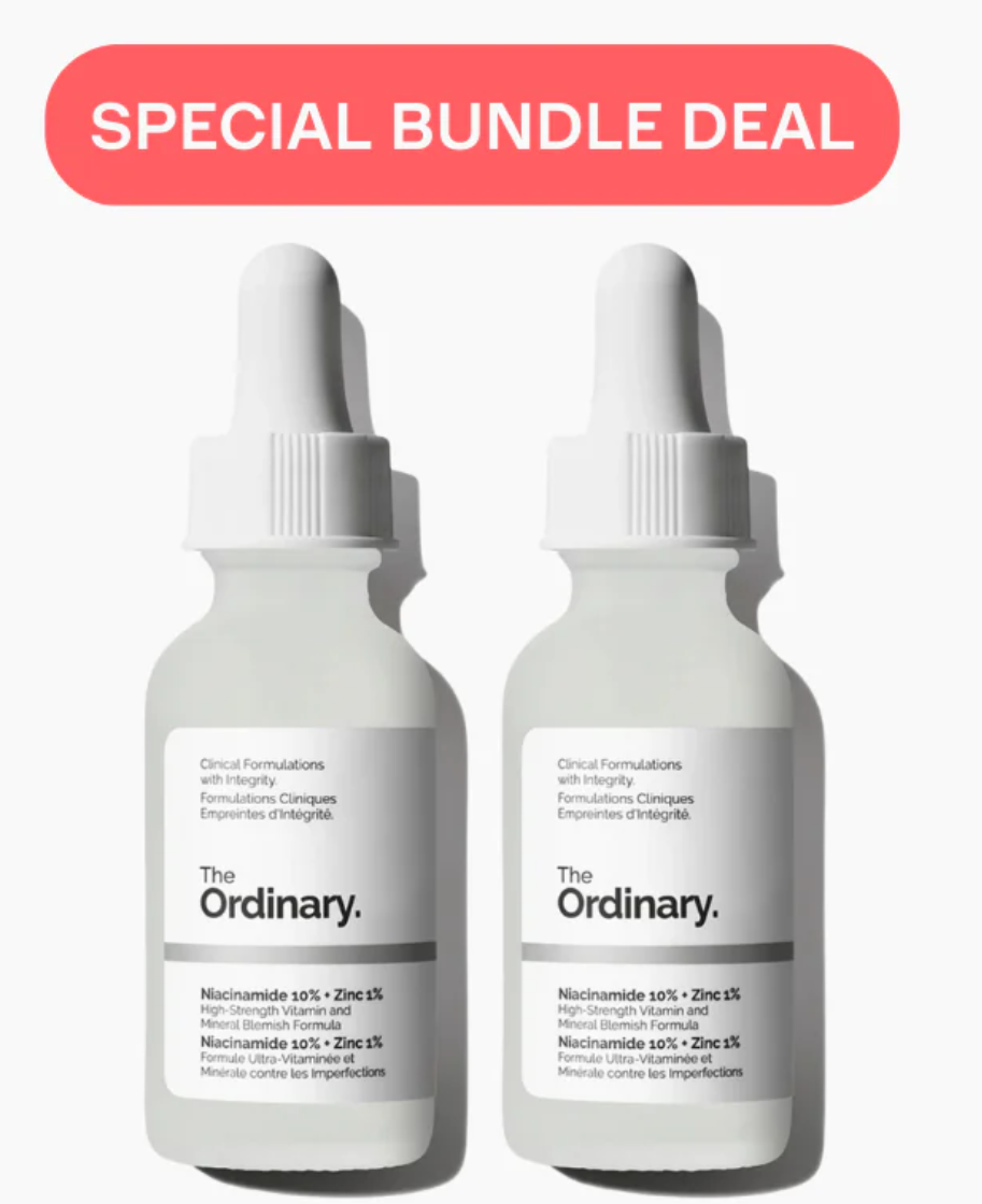 Ordinary Niacinamide 10% + Zinc 1% (Pack Of 2)