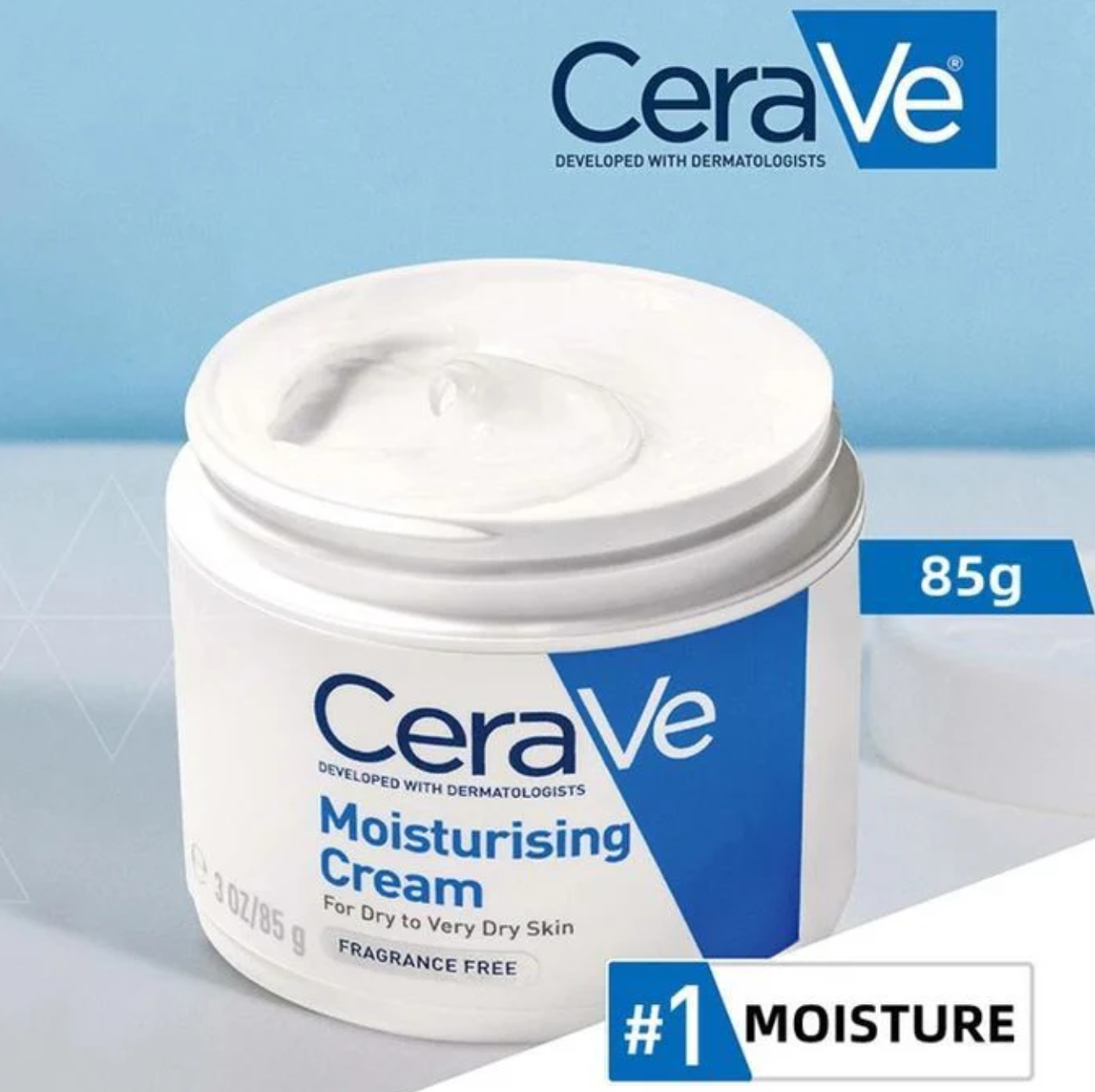 Cerave - Moisturizing Cream Dry to Very Dry, 85g