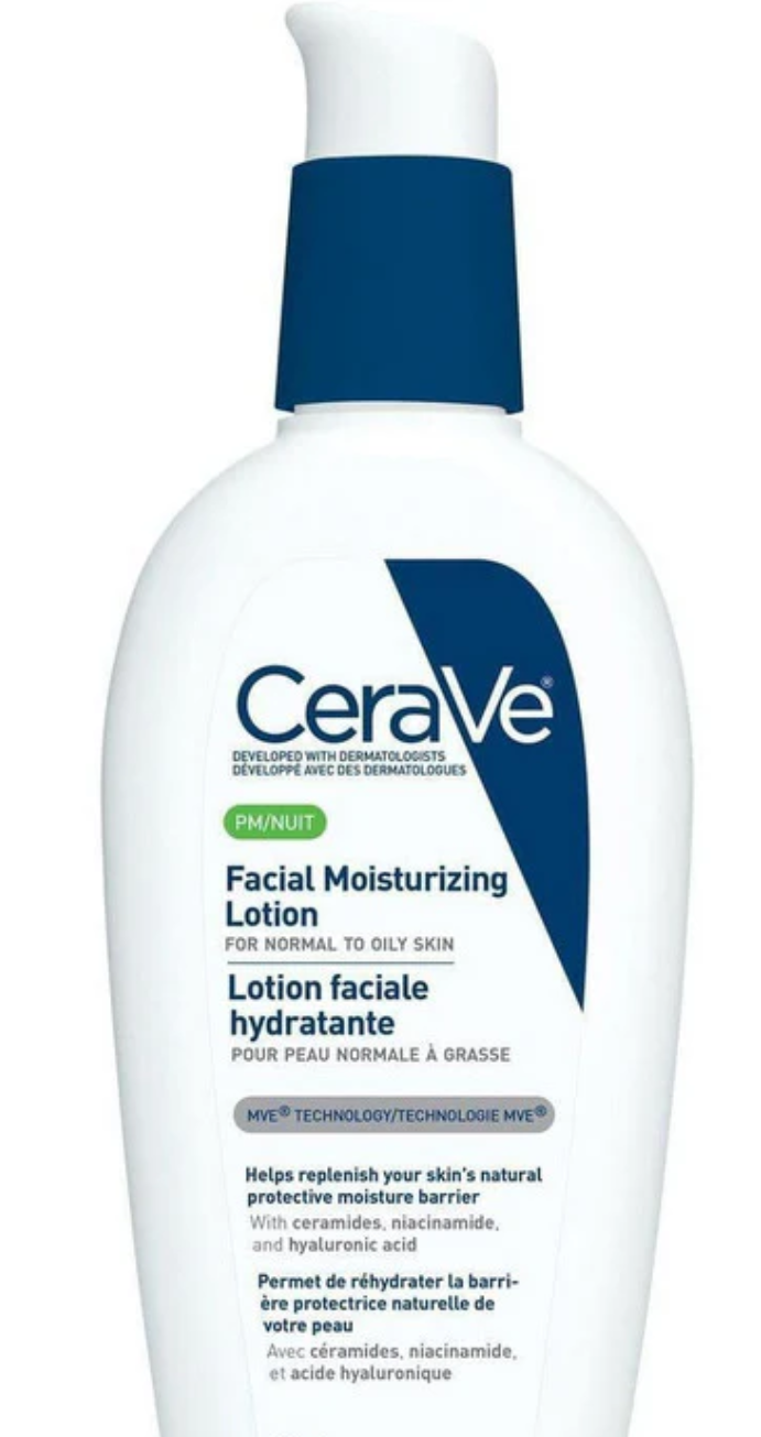 CeraVe PM Facial Moisturizing Lotion For Normal to Oily Skin - 89ml