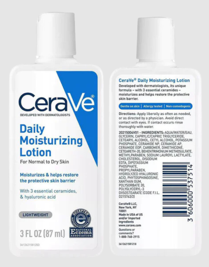 CeraVe Daily Moisturizing Lotion 87ml