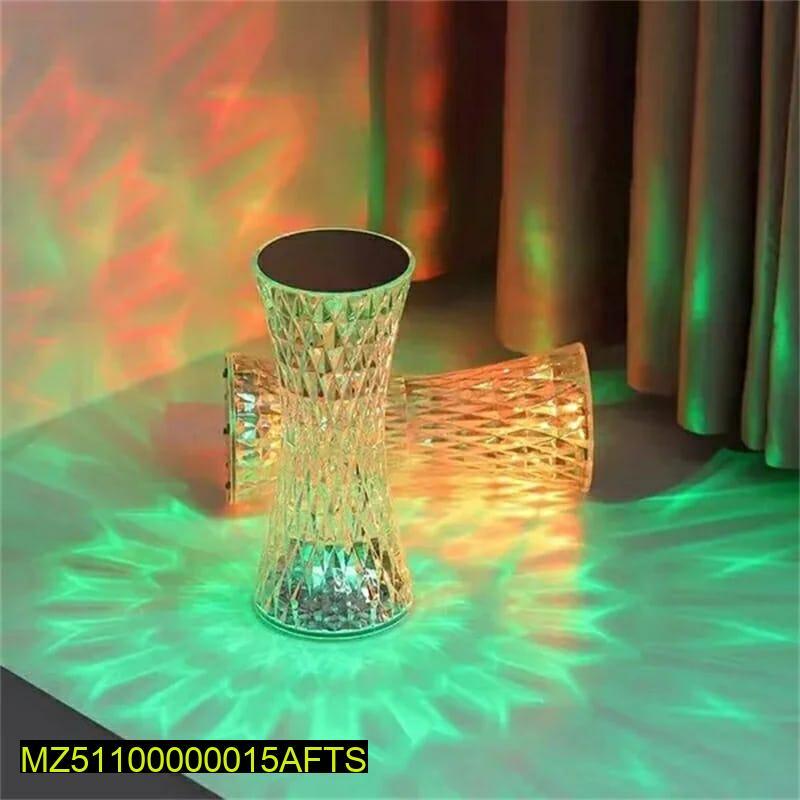 3D Crystal Touch Control Rechargeable Diamond Table Lamp