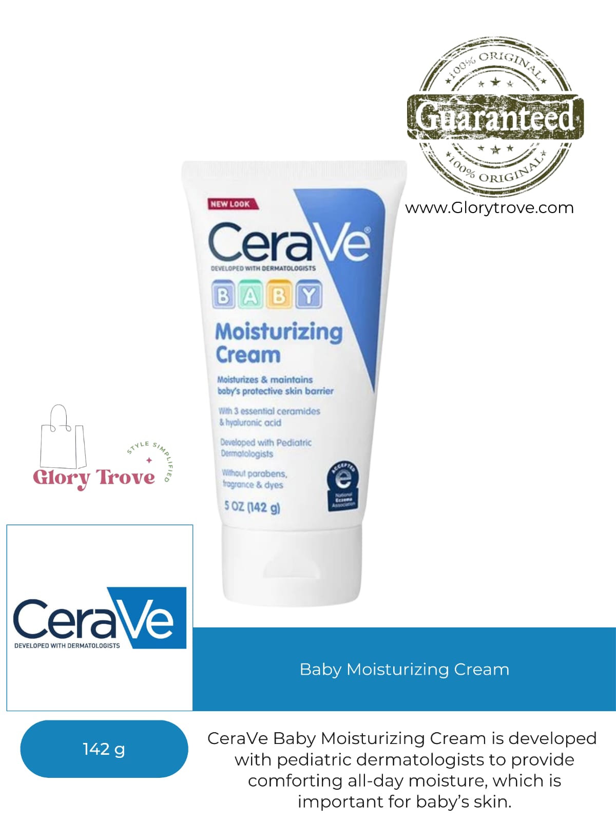 Cerave - Baby Moisturizing cream 142g