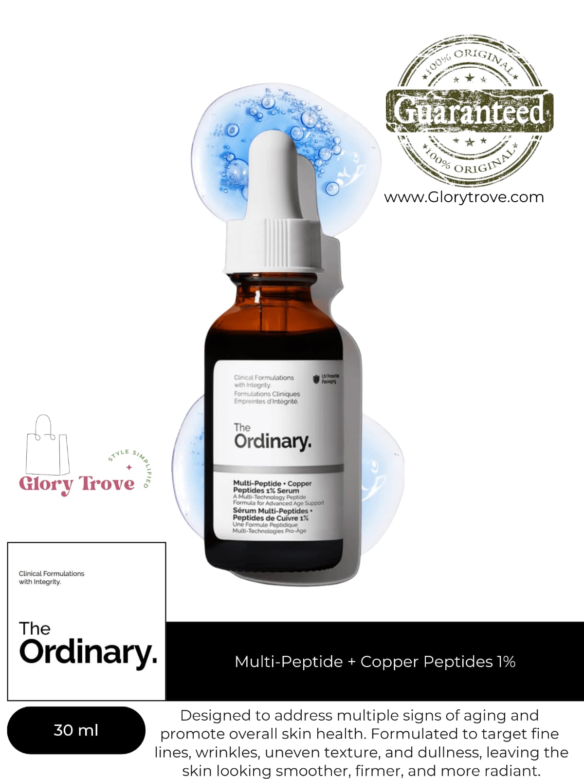 The Ordinary Multi-Peptide + Copper Peptides 1% 30ML