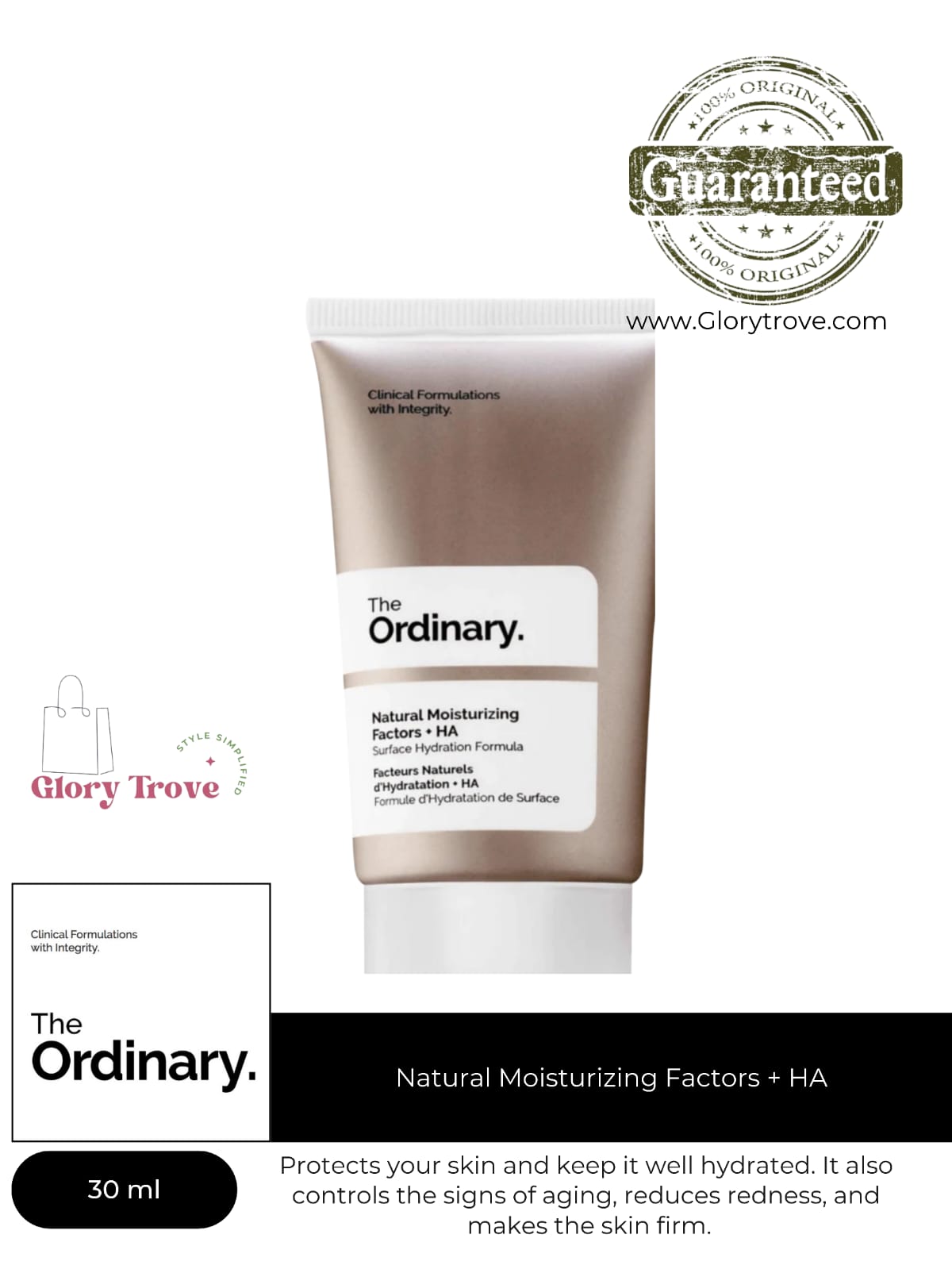 Ordinary Natural Moisturizing Factors + HA - 30ml