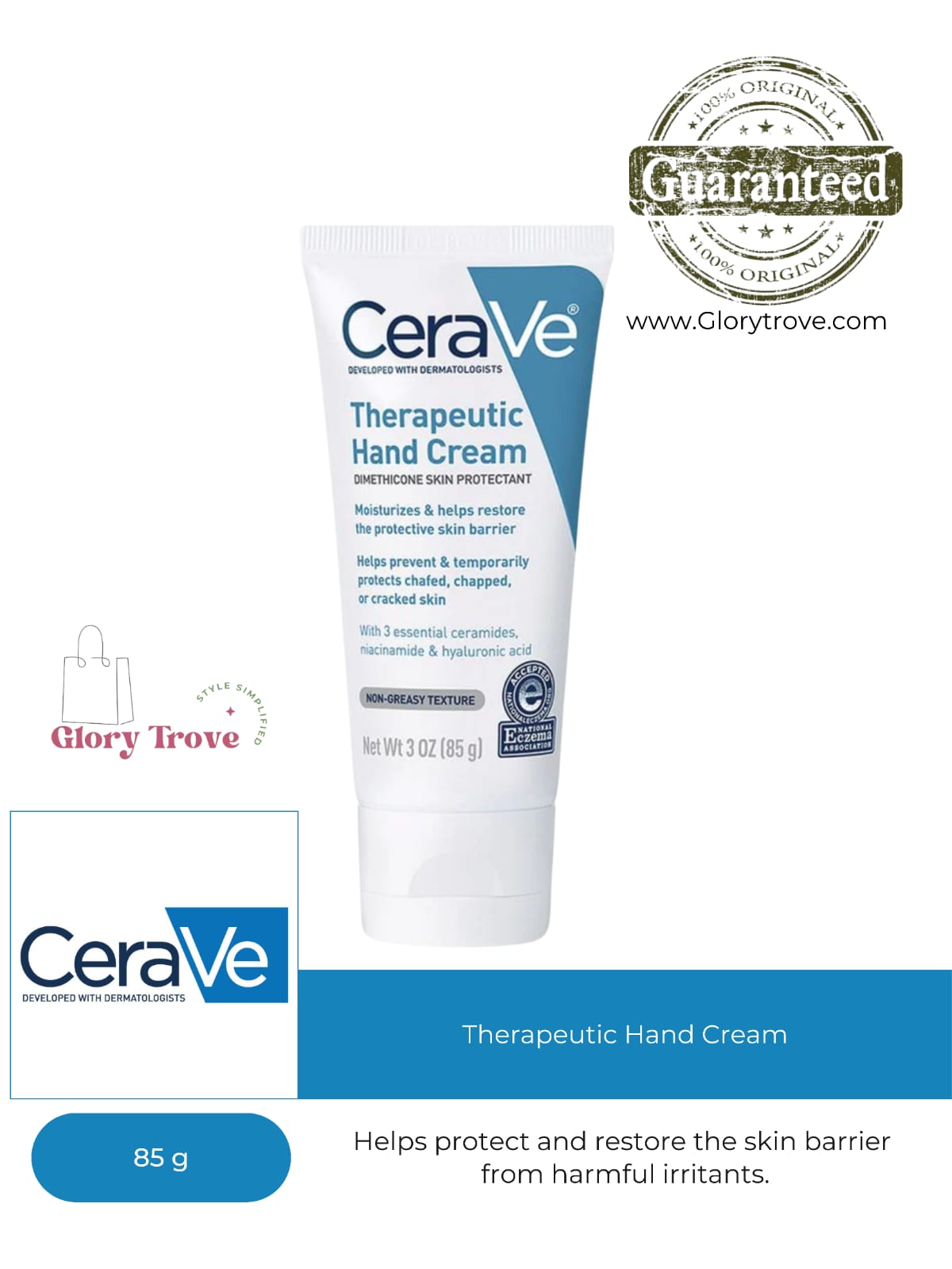 CeraVe- Therapeutic Hand Cream 85g