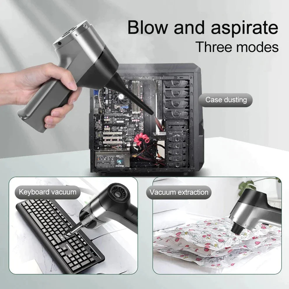 Portable 3 in 1 Vacuum cleaner for Home & Car