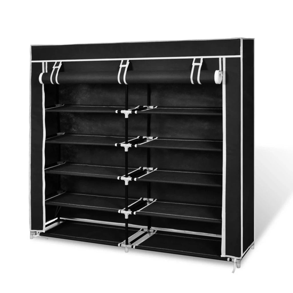 HCX Collapsible Double Dustproof And Damp-Proof Shoe Wardrobe Storage Organizer