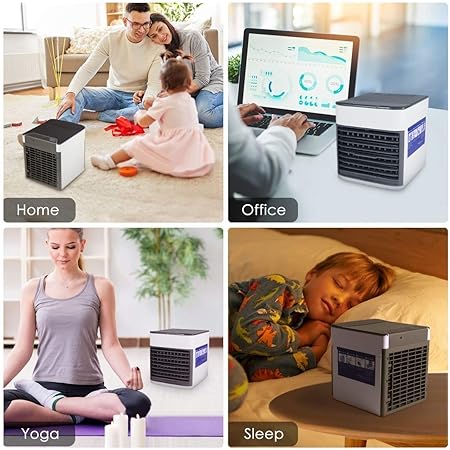 Arctic Air Ultra Portable Home Air Cooler | Portable Personal Air Conditioner-Mini Usb 3 In 1 Air Cooler