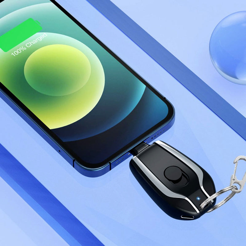 Keychain Emergency Charger With Type-C ( Android And iOS Variants ) Fast Charging Backup Power Bank