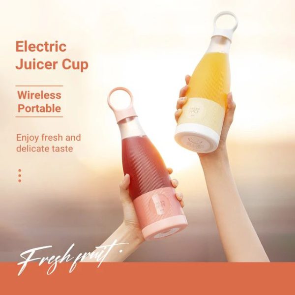 Portable Electric Juicer USB Charging Fruit Mixers Smoothie Blender