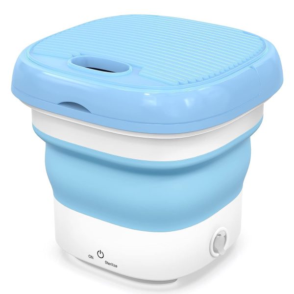 Mini Folding Semi-Automatic Washing Machine For Clothes With Dryer Bucket