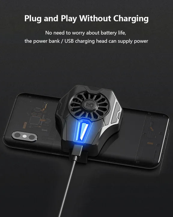 Mobile Cooling Fan Gaming Mobile Phone Cooling Radiator Semiconductor Fan