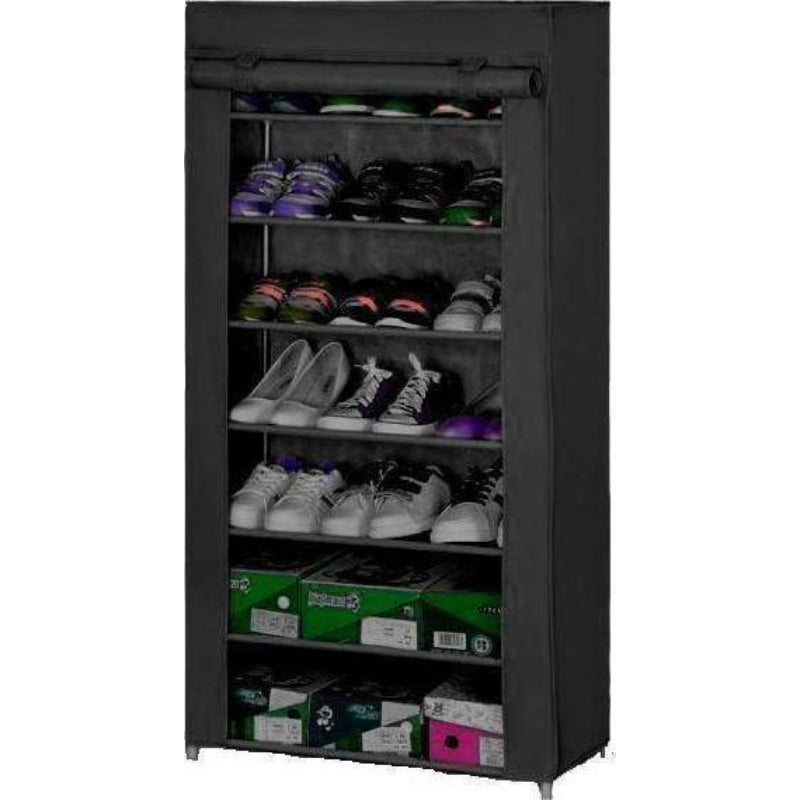 7 Shelves Wardrobe Shoe Case Portable Shoe Rack