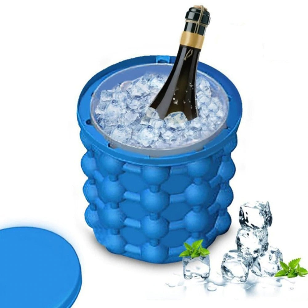 Silicone Ice Bucket, Ice Cube Genie, Ice Cube For Summer