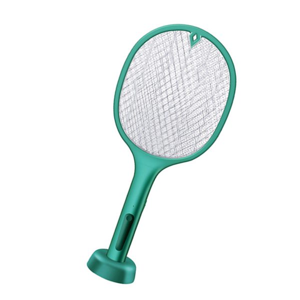 USB Rechargeable Electric Mosquito Killer Racket 2 In 1 Led Flash Light (random Color)