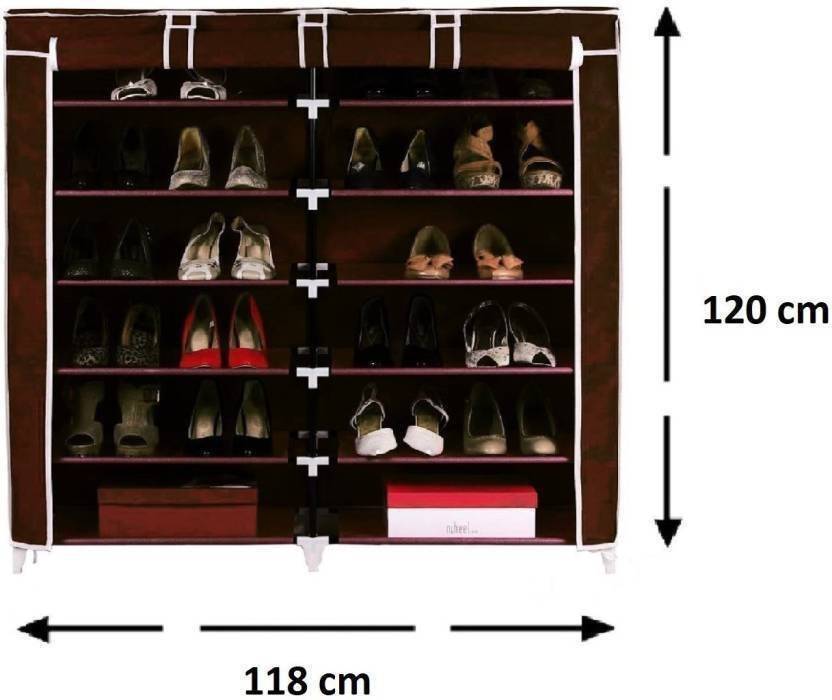 HCX Collapsible Double Dustproof And Damp-Proof Shoe Wardrobe Storage Organizer