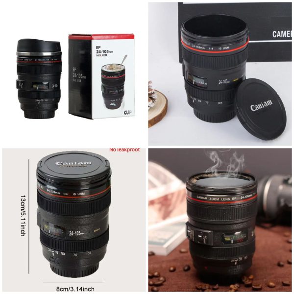 Camera Coffee Lens Mug White Black Coffee Mugs Creative Gift Coffee Cups